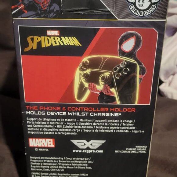 Spiderman Miles Morales Phone and Controller Holder - Picture 2 of 6